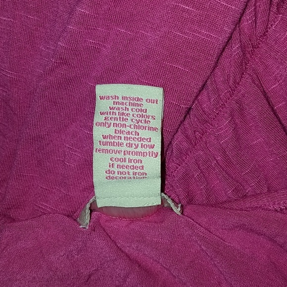 Candie's Hot Pink off shoulder Blouse - Picture 8 of 8